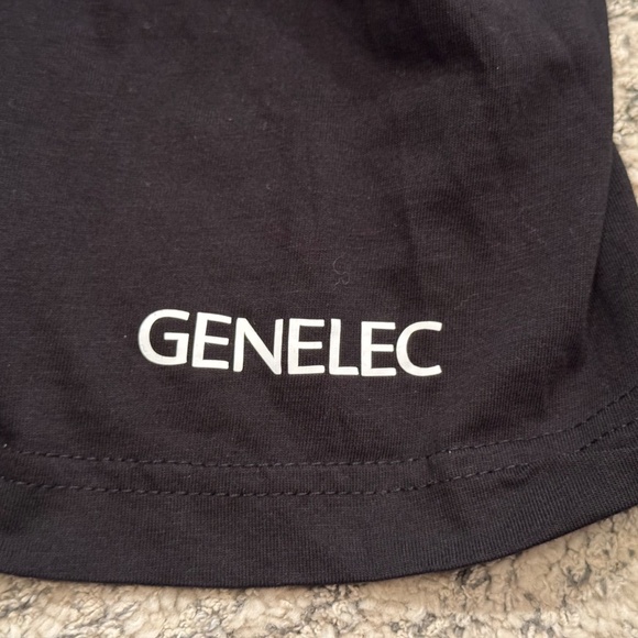 Genelec “Virtual Earality” T-Shirt 2019 - Black L - Picture 4 of 5